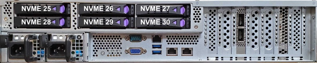 C-192T, C-432T, K-432T Rear NVMe Drives