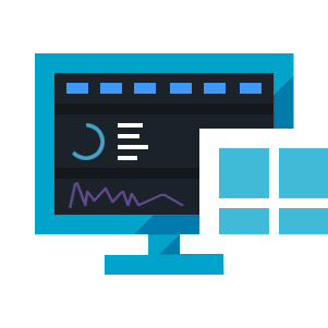 An image of a computer screen with a stylized Qumulo Core interface behind an image of a cloud, symbolizing cloud native deployments on Azure